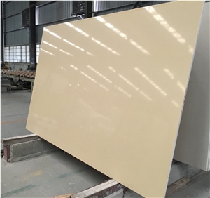 Crystal Beige Artificial Marble Factory Low Price