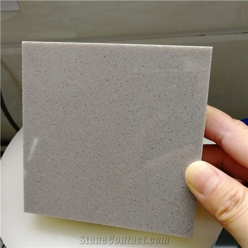 Crystal Grey Engineered Marble for Vanity Top Wall
