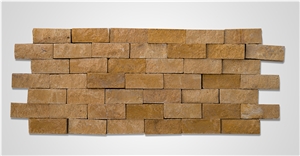 Golden Sinai Split-Face Wall Tiles
