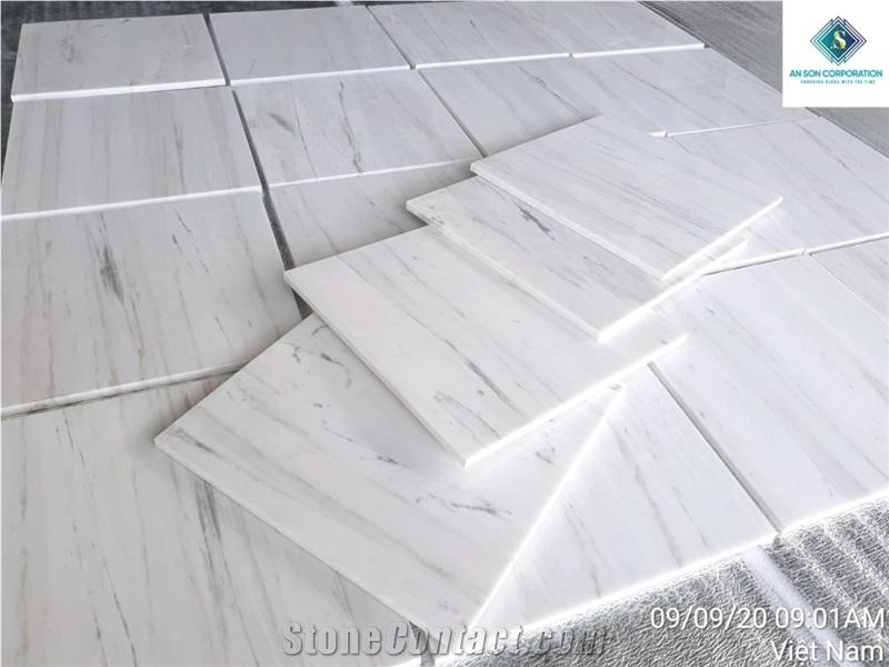 Hot Sale for Milky White Marble from an Son Stones
