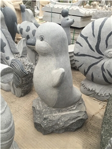 Landscape Animal Stone Sculptures Outdoor Statues