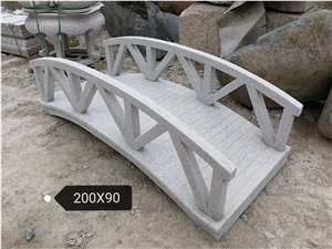 Red Granite Carving Bridge Fence Customization