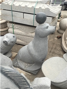 Stone Marine Organism Carving Landscape Statues