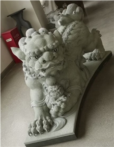 Well Made Granite Guard Animal Stone Carved Statue