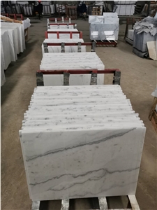 China Cheap Guangxi White Marble Popular Slab