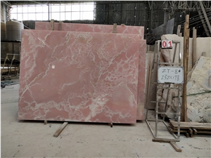Afghan Pink Onyx Slab and Tile