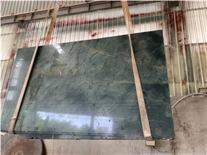 Dreaming Green Marble, Peacock Green Marble Slab