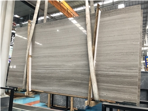 Grey Wood Marble for Flooring Installation