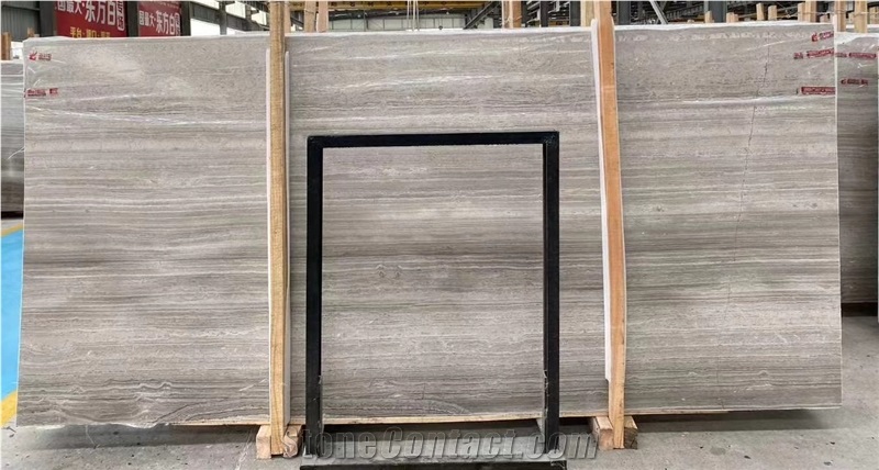 Grey Wooden Marble for Wall and Floor Tile