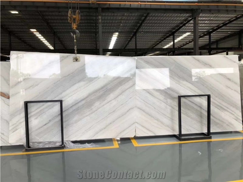 Guangxi White Marble for Floor Covering