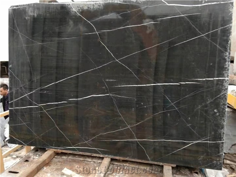 Nero Marquina Marble for Tabletop