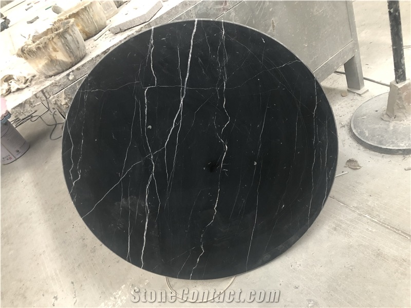 Nero Marquina Marble for Tabletops