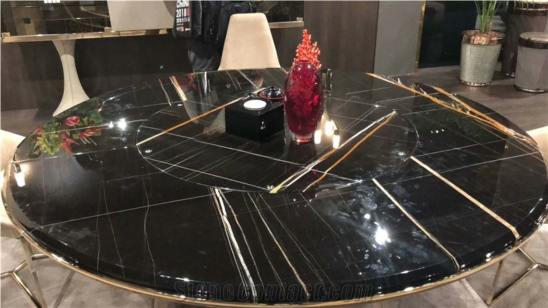Noir Laurent Marble for Wall and Floor Tile