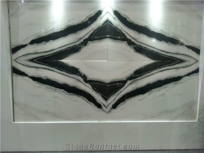 Panda White Marble for Wall and Floor Covering