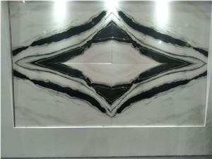 Panda White Marble for Wall and Floor Covering