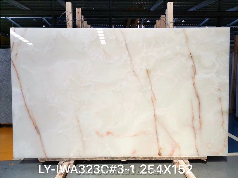Red Spider Marble,White Jade Red Line Marble Slab
