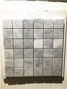 White Crystal Marble Stone Mosaic for Floor Tile