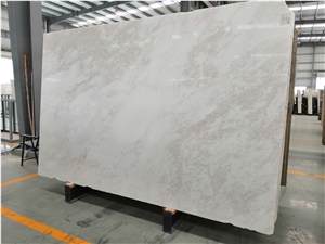 White Rhino Marble for Flooring Installation