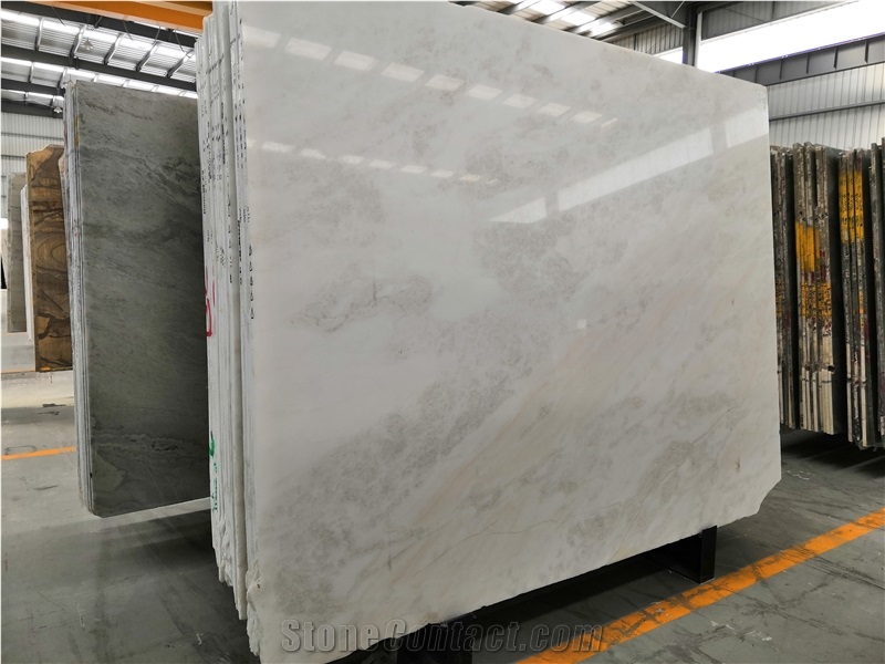 White Rhino Marble for Flooring Installation