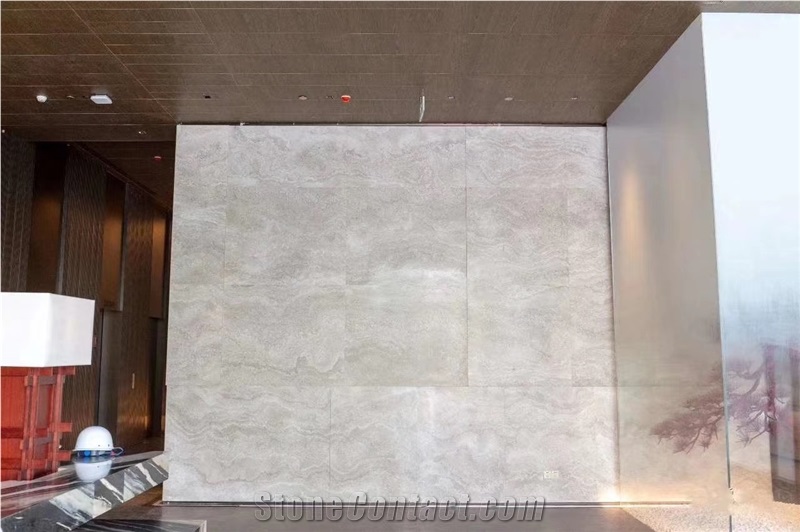 White Wood Marble for Wall and Floor Covering