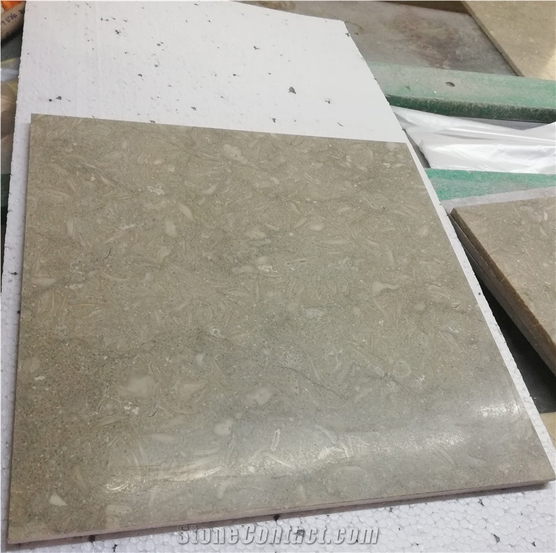 Seagrass Rustic Green Limestone Tiles from Turkey - StoneContact.com