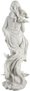 White Marble Birth Of Venus Sculpture Statue