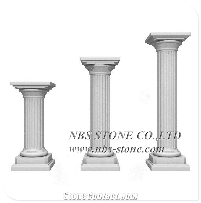 Decorative Granite Marble Rome Pillars and Columns