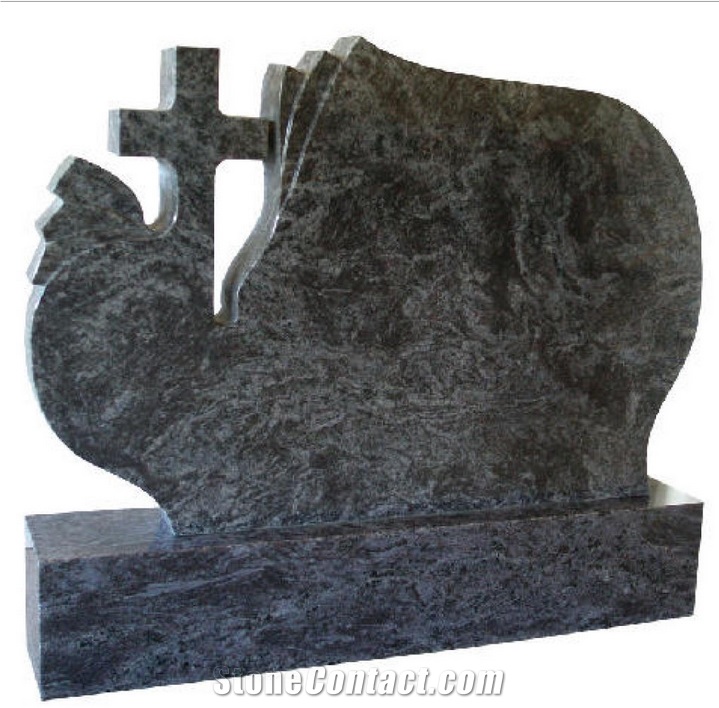 Ireland Cross Memorial Granite Tombstone
