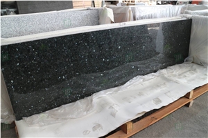 Emerald Pearl Granite Countertop Prefab Kitchen Top