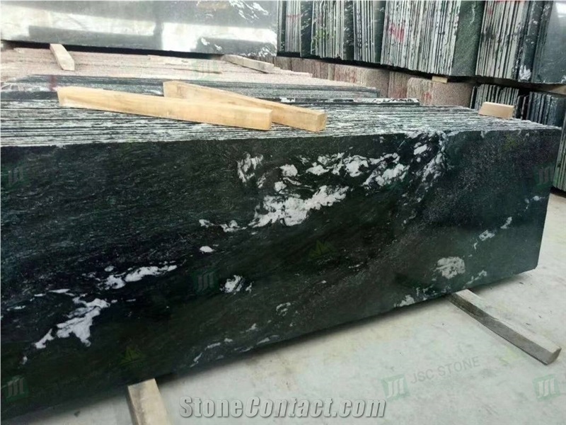 New Stone Factory Price Ice Ink Black Granite