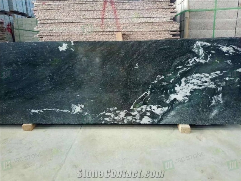 New Stone Factory Price Ice Ink Black Granite