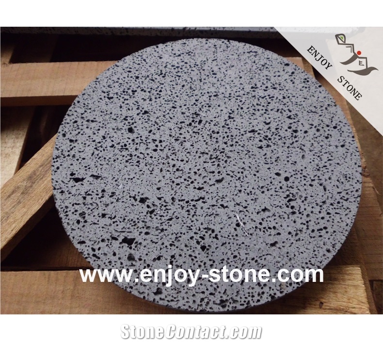 Lavastone Round Cooking Stone Floor Pavers