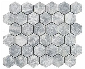 Marble Mosaic Mp-G-Hex44