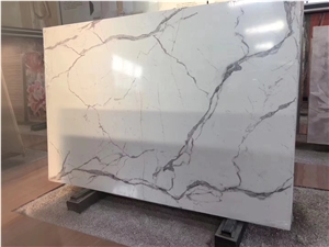 Artificial Marble Stone Calacatta White