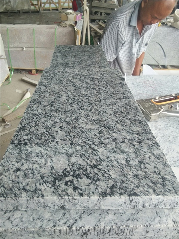 G568 Surf White Granite Countertop Worktop
