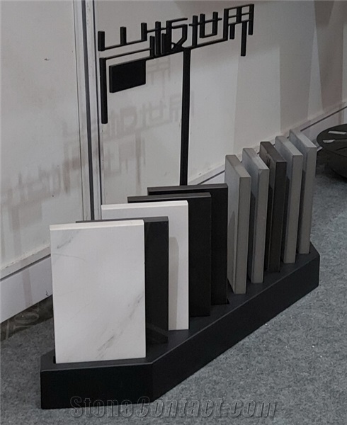 Acrylic Fair Display Rack For Quartz Stone Tile