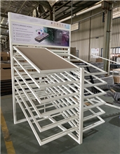 Flooring Sample Sliding Display Rack