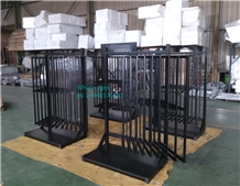 Sliding Showroom Ceramic Tile Display Rack
