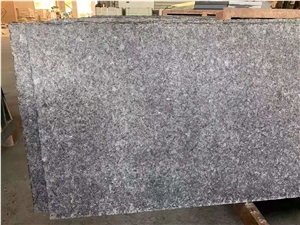 Angola Black Granite Polished Flamed Floor Tiles