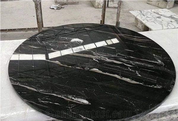 China Portoro Silver Dragon Marble Stone Table Top
