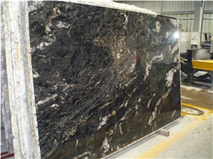 Cosmic Black Granite Slabs for Kitchen Wall Tiles
