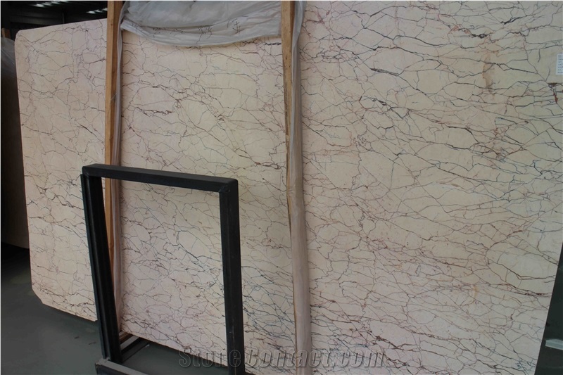Florence Gold Marble Slabs Interior Floor Tiles