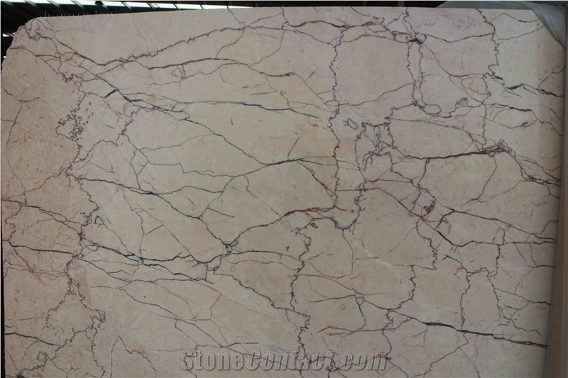 Florence Gold Marble Slabs Interior Floor Tiles