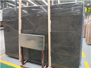 Grey Grafitti Marble Slabs Tile for Floor and Wall