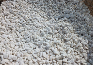 White Dolomite Pebble Stone
