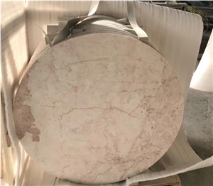 China Centalla White Marble Polised Table Top