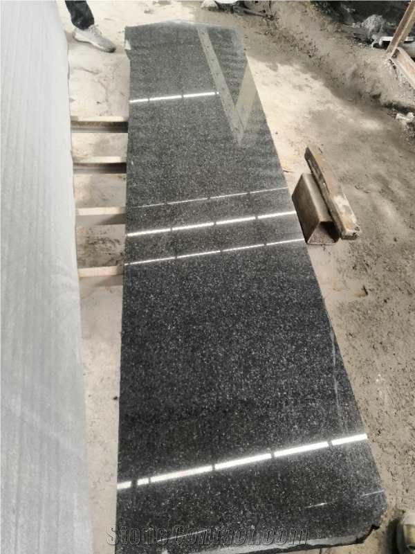 China G332 Beida Black Granite Polished Slabs
