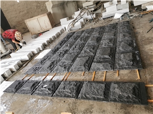 China G654 Black Granite Split Wall Covering Tiles