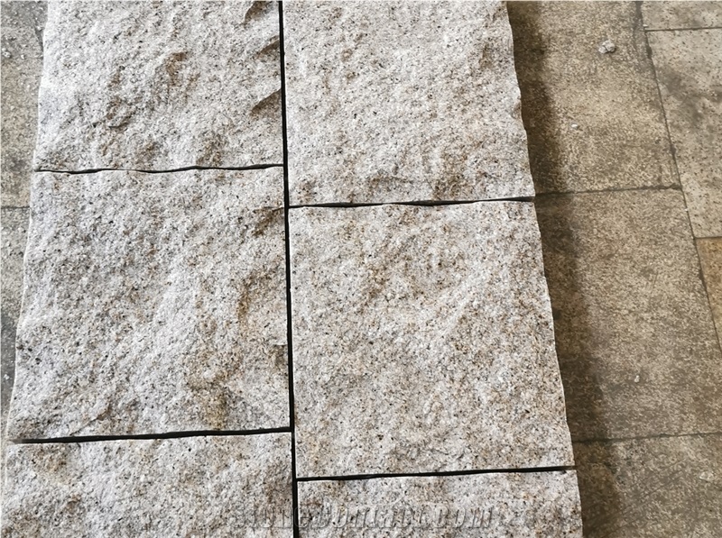 China G682 Granite Rust Stone Split Wall Tiles