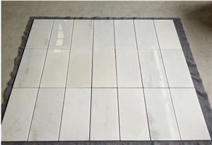 China Oriental White Marble Polished Floor Tiles